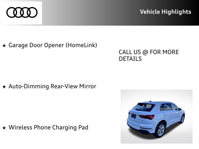 Certified 2025 Audi Q3 2.0T Premium w/ Convenience Package image 31