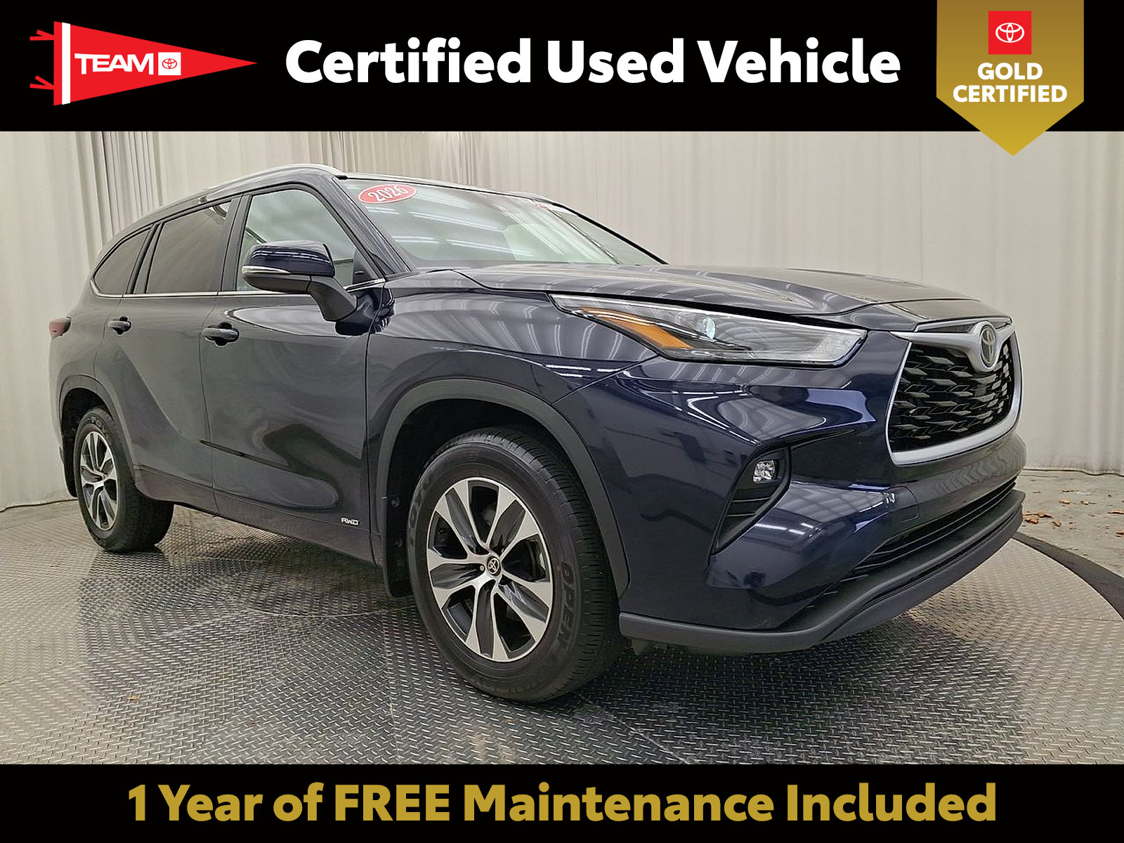 Certified 2026 Toyota Highlander XLE