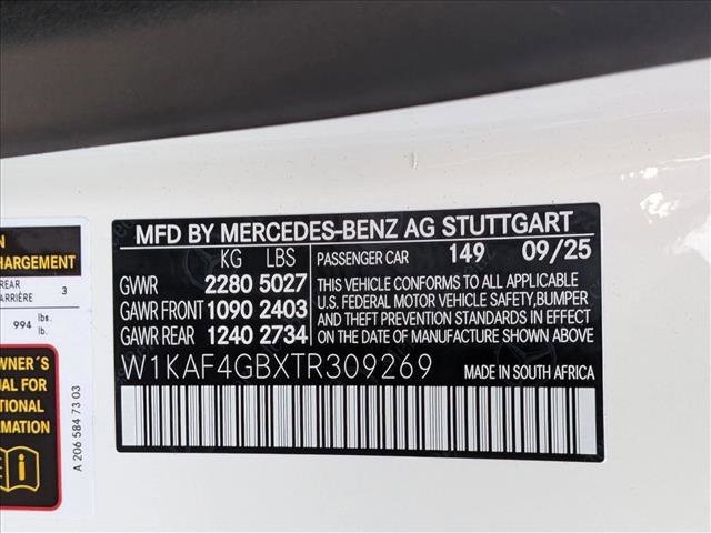 New 2026 Mercedes-Benz C 300 Sedan image 18