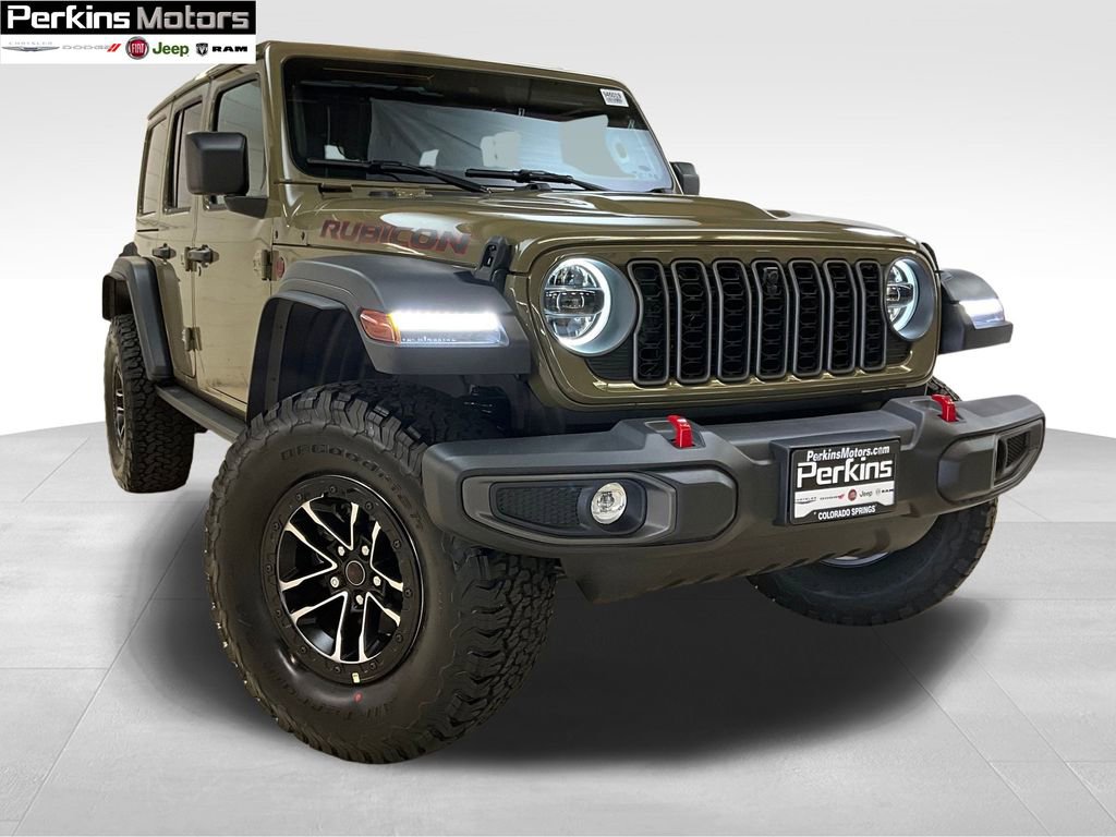 New 2025 Jeep Wrangler Unlimited Rubicon w/ XTREMEE 35" Tire Package