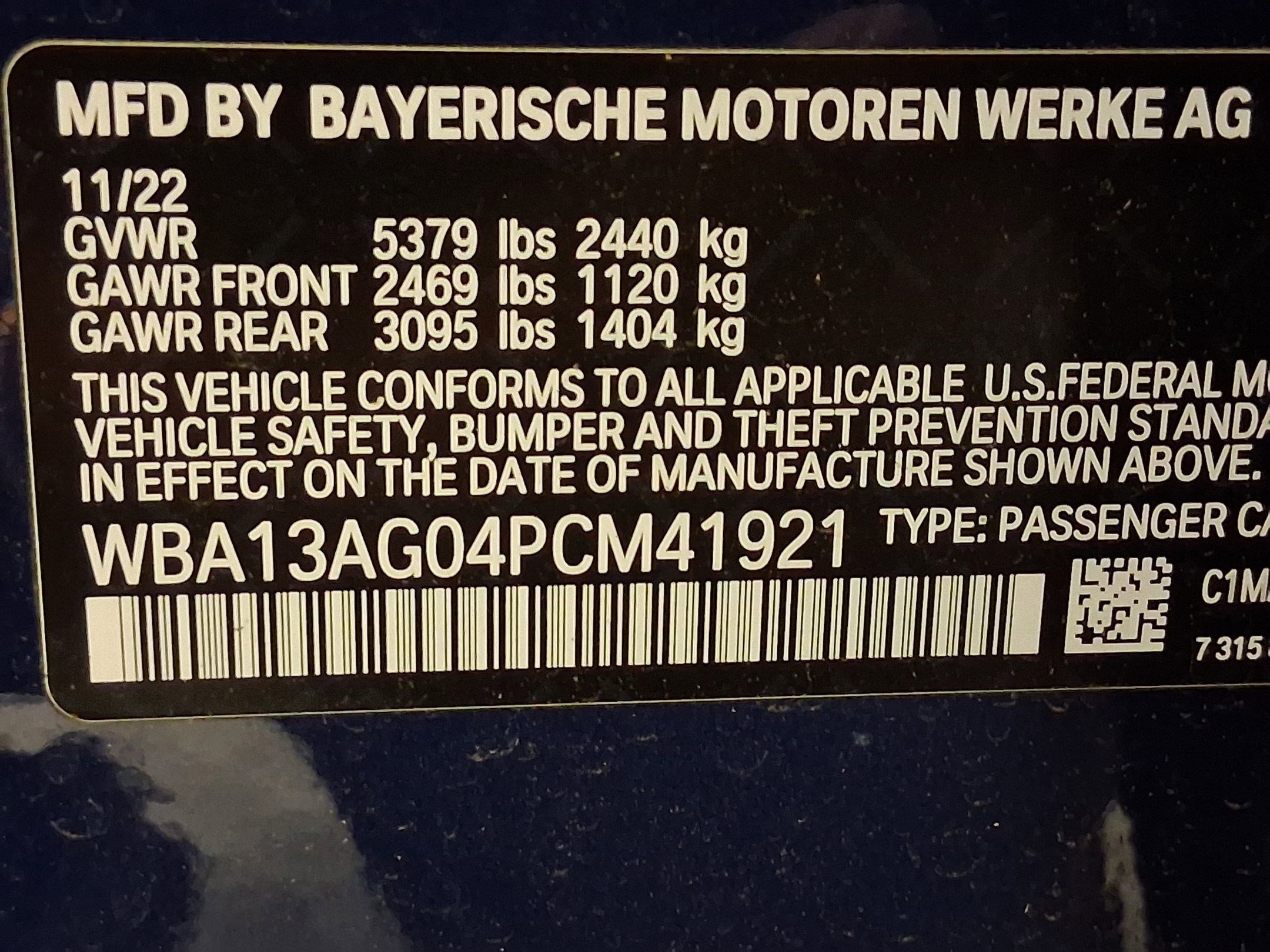 Used 2023 BMW 530e w/ Premium Package RWD image 21