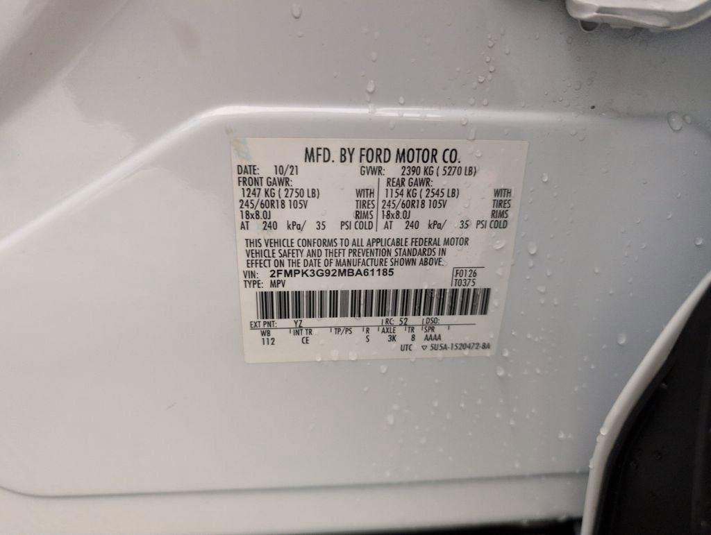 Certified 2021 Ford Edge SE image 40