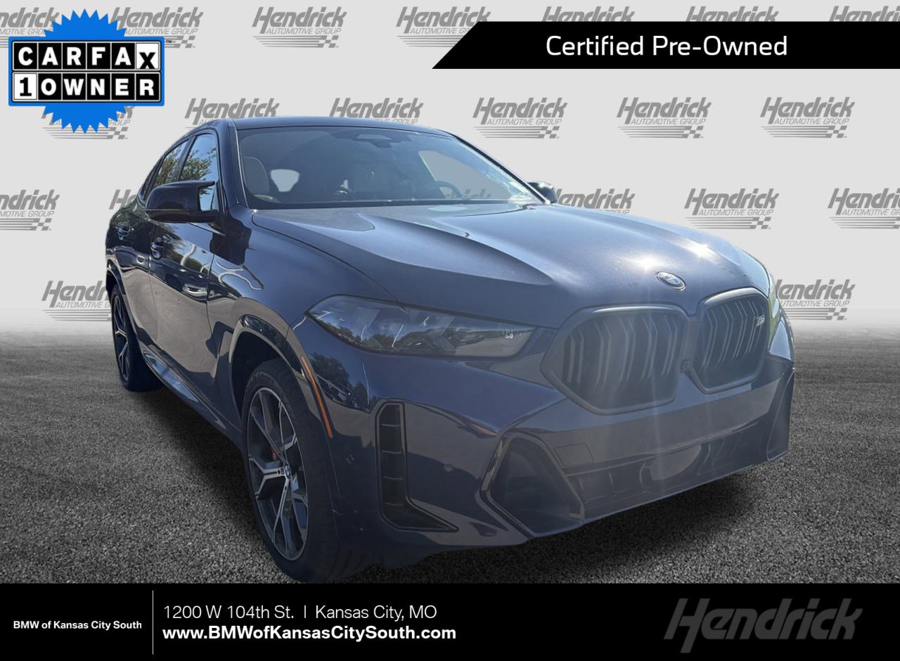 Certified 2025 BMW X6 M60i