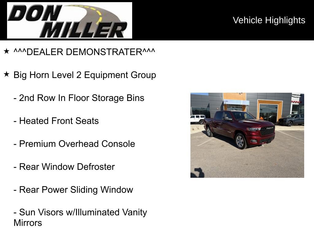 New 2026 RAM 1500 Big Horn image 29