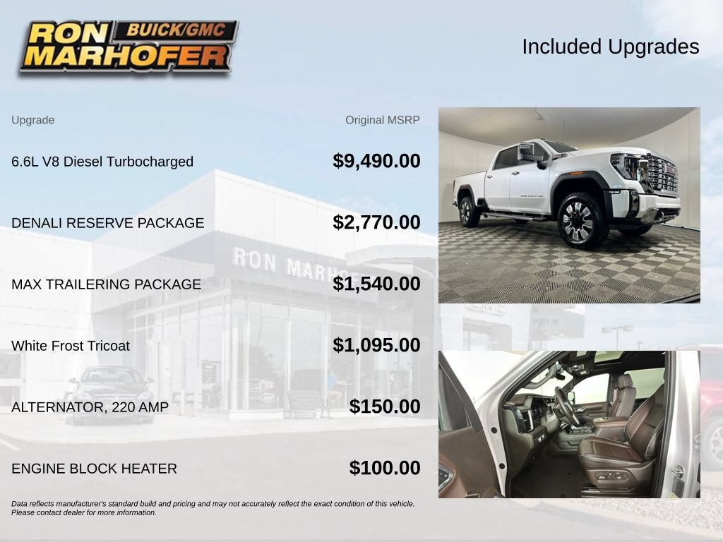 Used 2024 GMC Sierra 2500 Denali w/ Denali Reserve Package AWD/4WD image 6