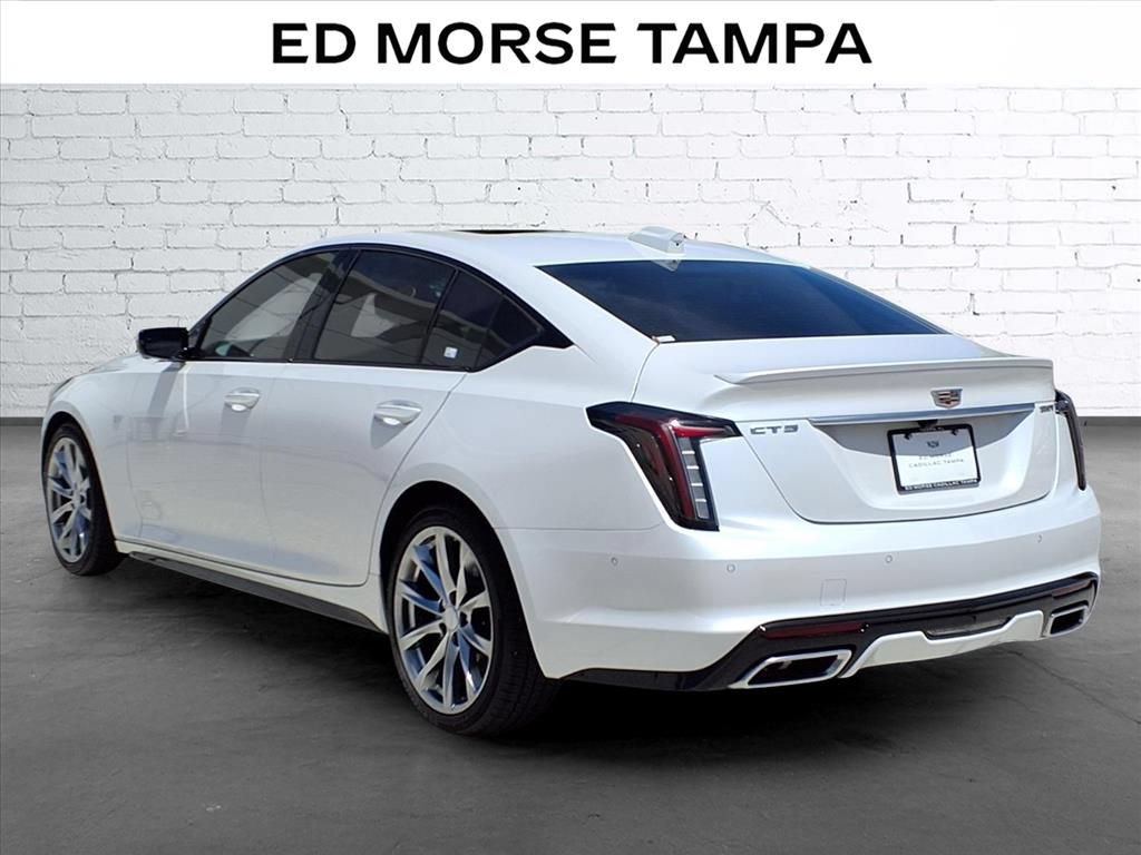 Certified 2025 Cadillac CT5 Sport w/ Platinum Package RWD image 3