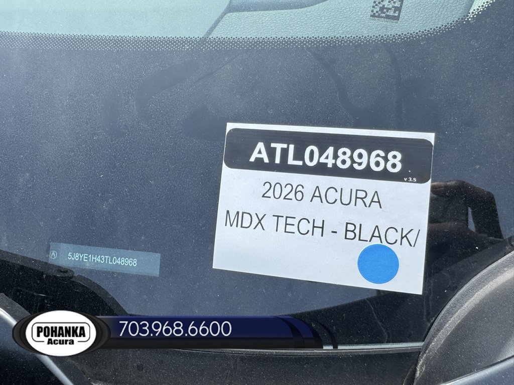 New 2026 Acura MDX w/ Technology Package AWD/4WD image 38