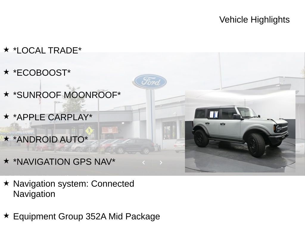 Used 2022 Ford Bronco Wildtrak AWD/4WD image 19