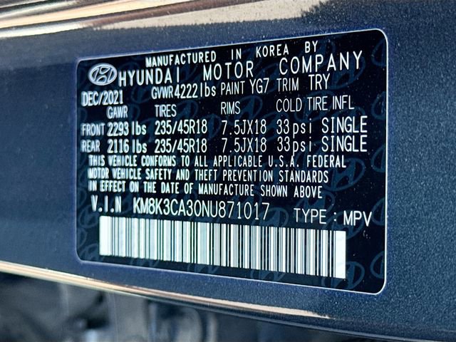 Used 2022 Hyundai Kona N Line w/ Tech Package AWD/4WD image 32