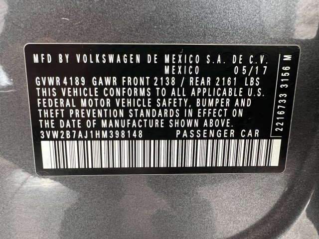 Used 2017 Volkswagen Jetta S FWD image 26