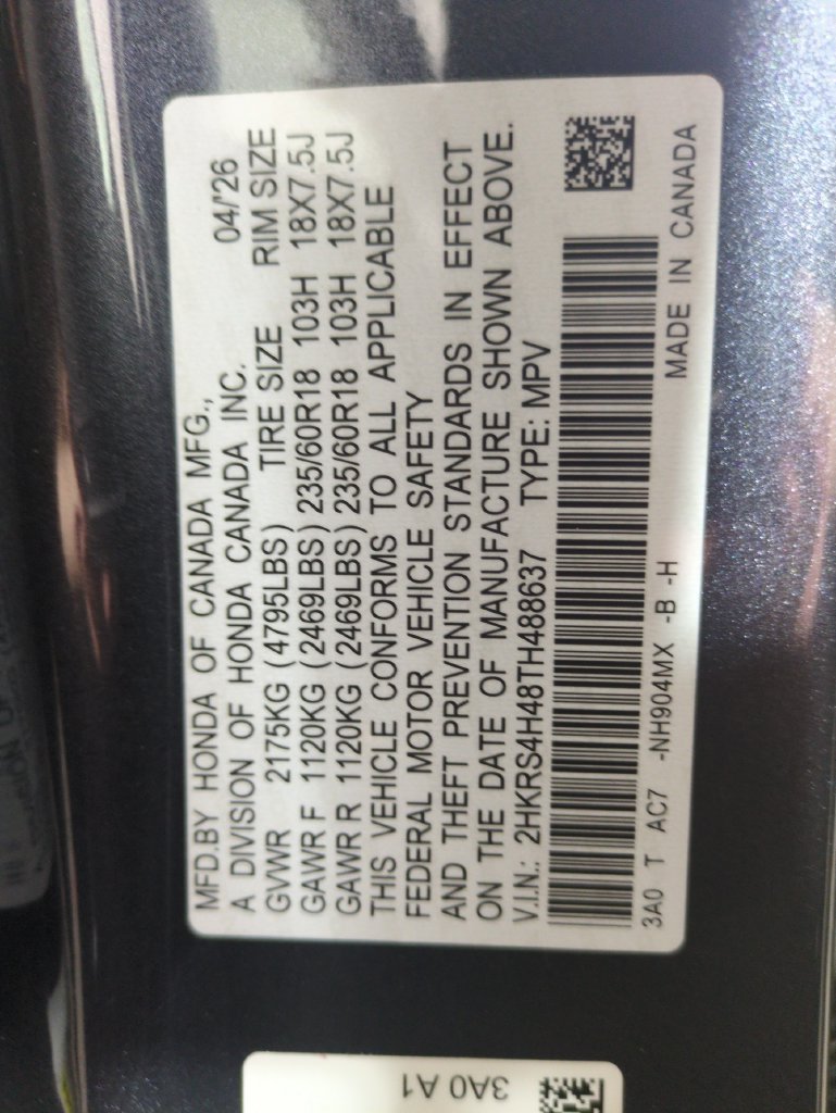 Certified 2026 Honda CR-V EX image 37