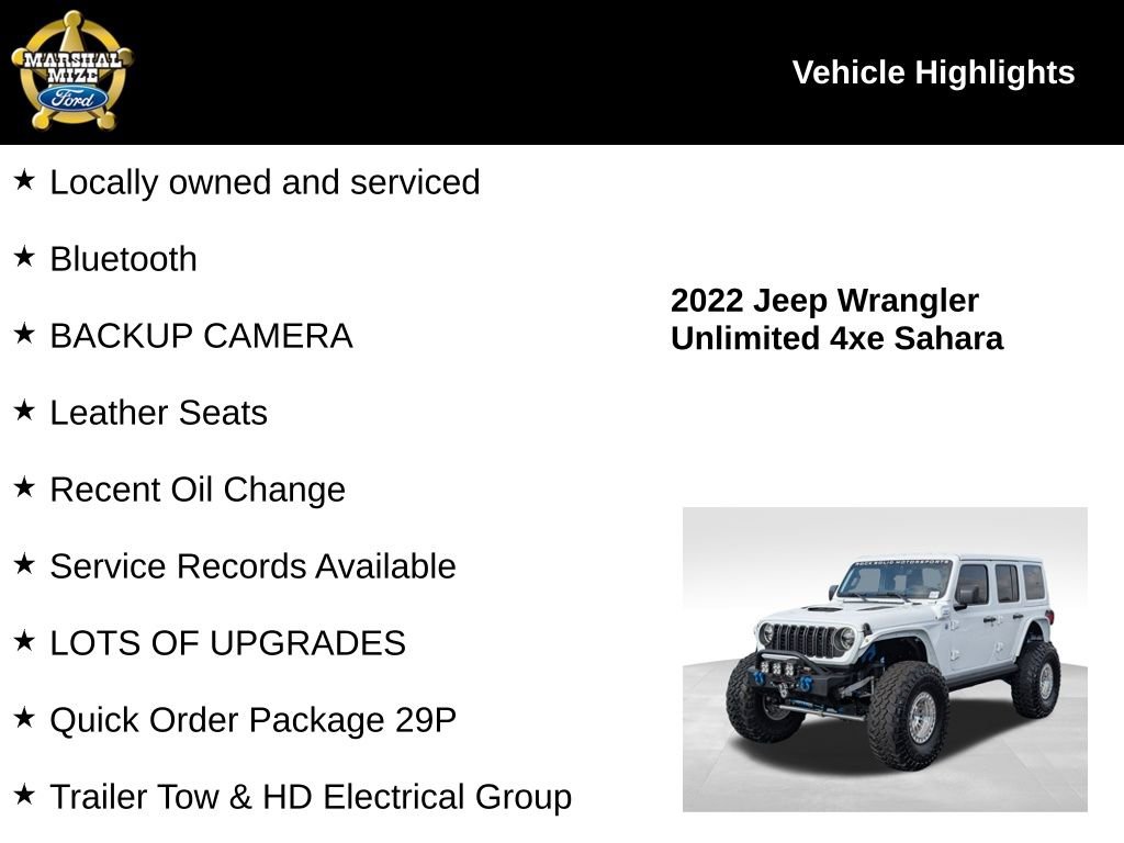 Used 2022 Jeep Wrangler Unlimited Sahara w/ Cold Weather Group image 2