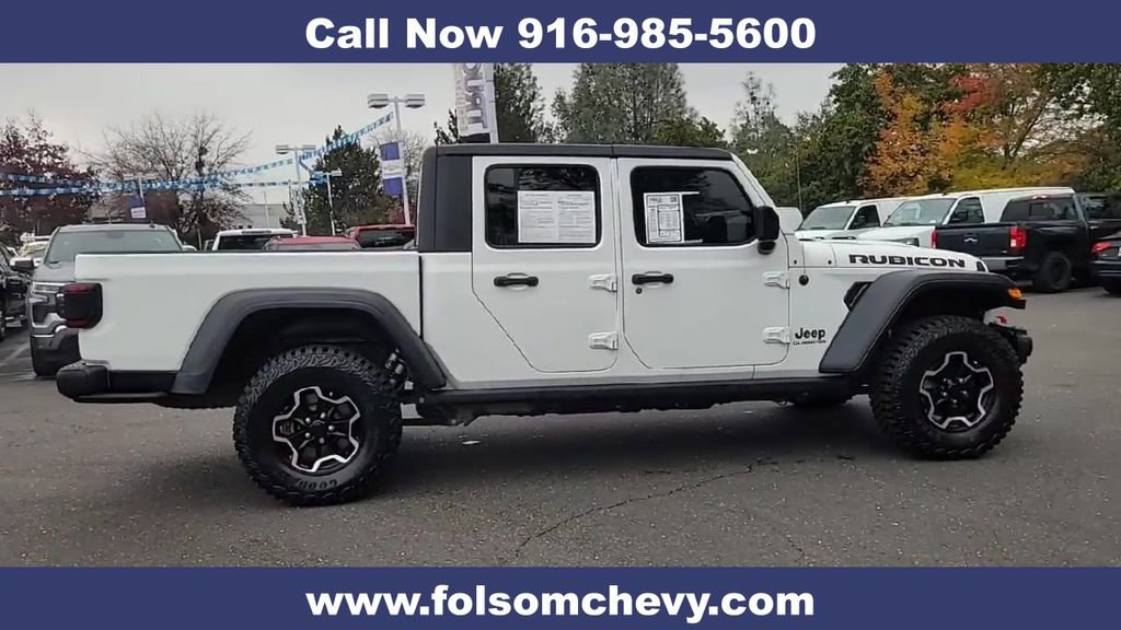 Used 2022 Jeep Gladiator Rubicon w/ LED Lighting Group image 11