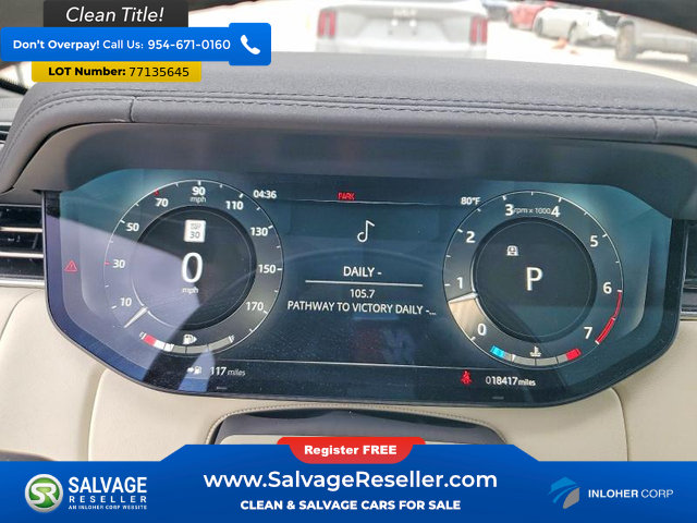 Used 2023 Land Rover Range Rover Long Wheelbase SE AWD/4WD image 12
