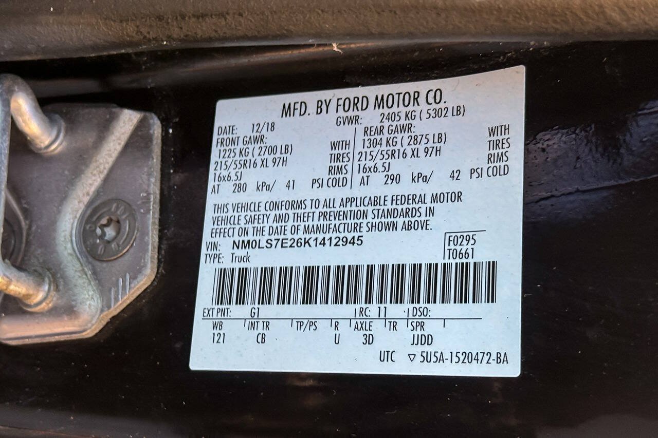Used 2019 Ford Transit Connect XL FWD image 19