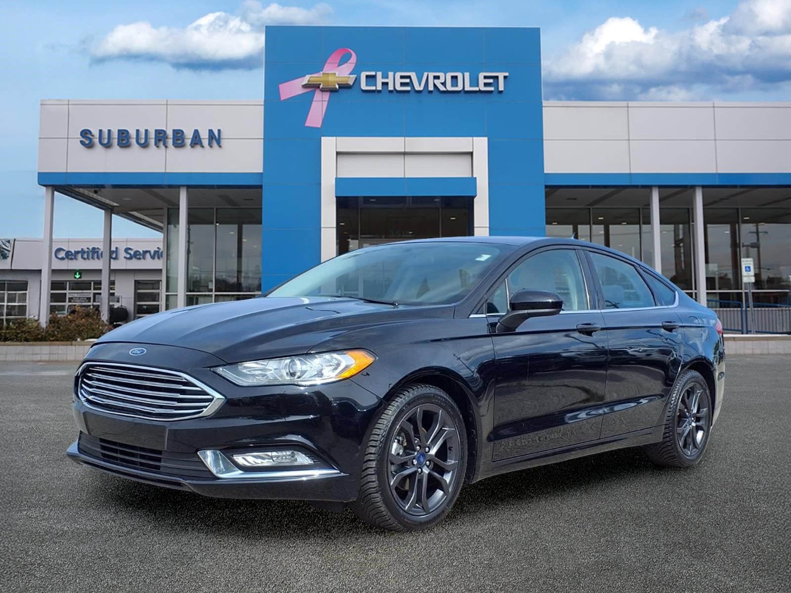 Used 2018 Ford Fusion SE w/ Equipment Group 201A FWD image 1