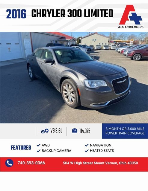 Used 2016 Chrysler 300 Limited w/ Driver Convenience Group image 1