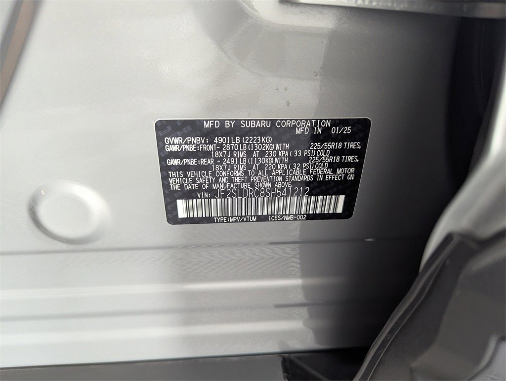 Used 2025 Subaru Forester Limited w/ Popular Package #2 image 42