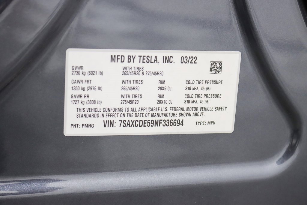 Used 2022 Tesla Model X image 40