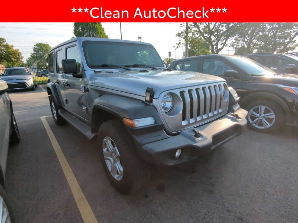 Used 2018 Jeep Wrangler Unlimited Sport S AWD/4WD image 3