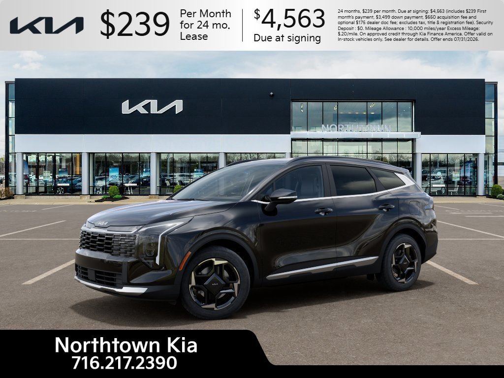 New 2026 Kia Sportage EX w/ EX Panorama Roof Package AWD/4WD image 3