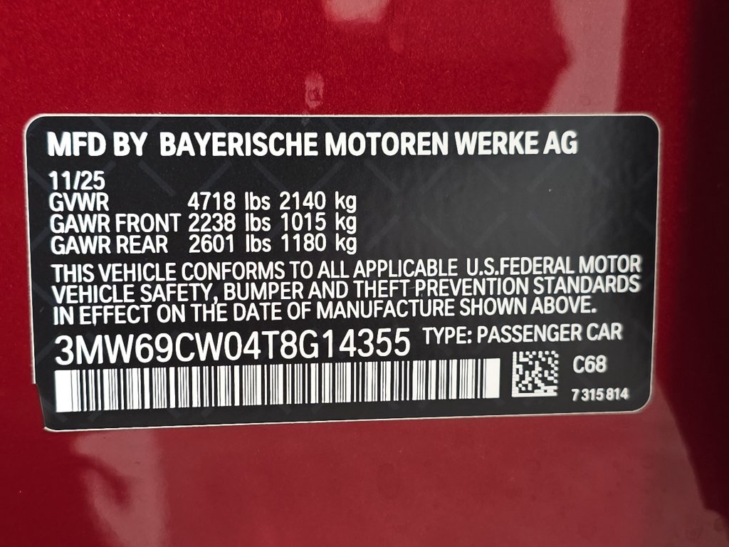 Used 2026 BMW 330i Sedan w/ M Sport Package RWD image 34