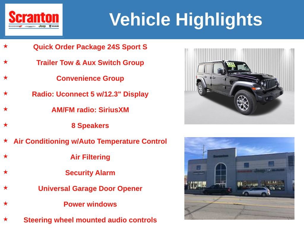 Certified 2025 Jeep Wrangler Sport S image 6