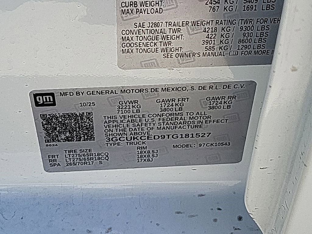 Used 2026 Chevrolet Silverado 1500 Custom Trail Boss image 39