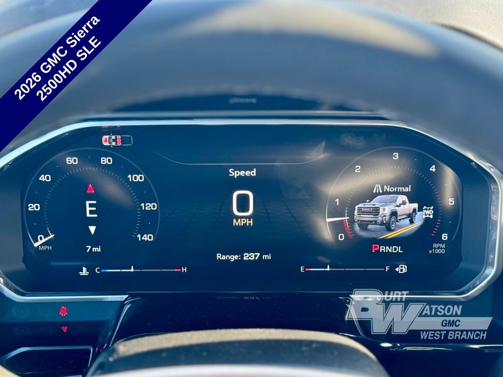 New 2026 GMC Sierra 2500 SLE w/ SLE Value Package; image 16