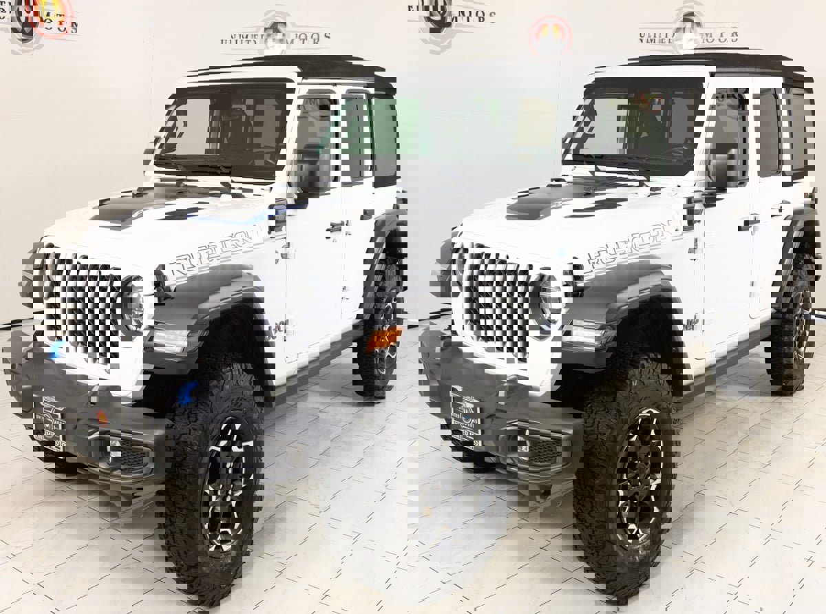 Used 2022 Jeep Wrangler Unlimited Rubicon 4xe w/ Safety Group image 5