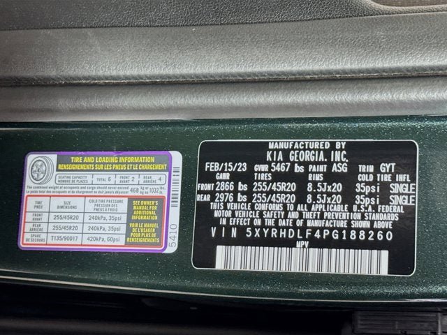 Certified 2023 Kia Sorento X-Line EX AWD/4WD image 33