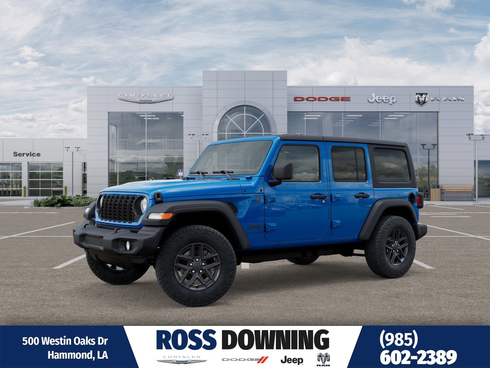 New 2025 Jeep Wrangler Sport S