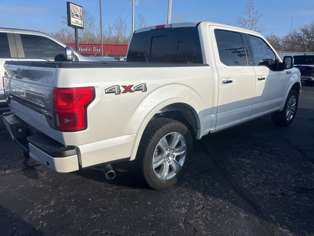 Used 2018 Ford F150 Platinum w/ Equipment Group 701A Luxury image 5