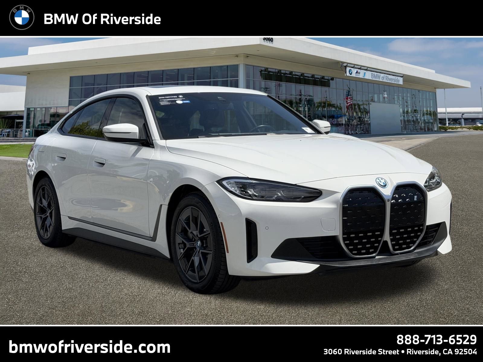 Certified 2023 BMW i4 eDrive35 w/ Premium Package RWD image 1