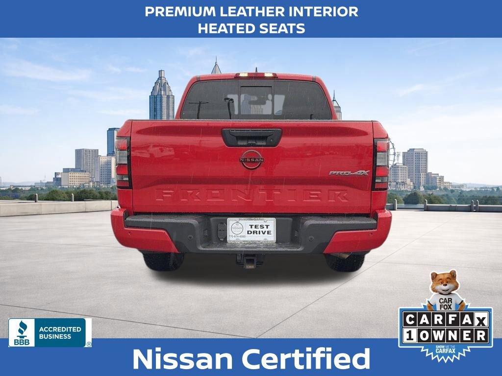 Certified 2022 Nissan Frontier PRO-4X w/ Pro-4X Premium Package image 4