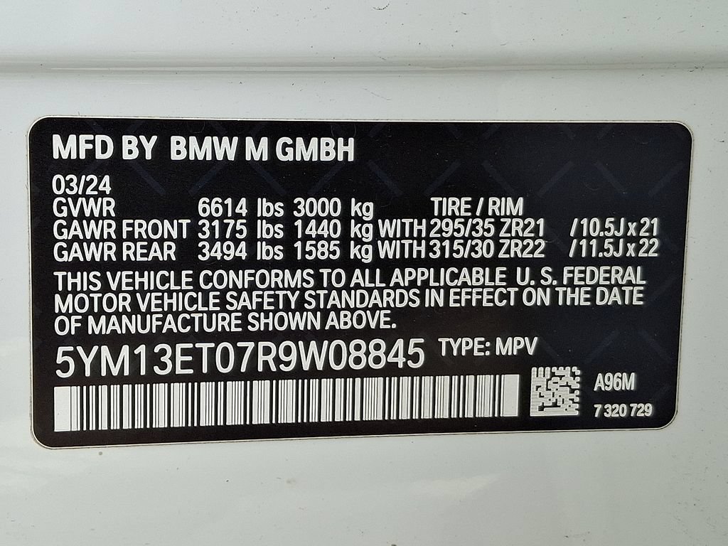 Used 2024 BMW X5 M Competition w/ Executive Package AWD/4WD image 27