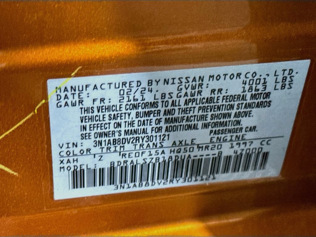 Certified 2024 Nissan Sentra SR w/ SR Premium Package FWD image 35