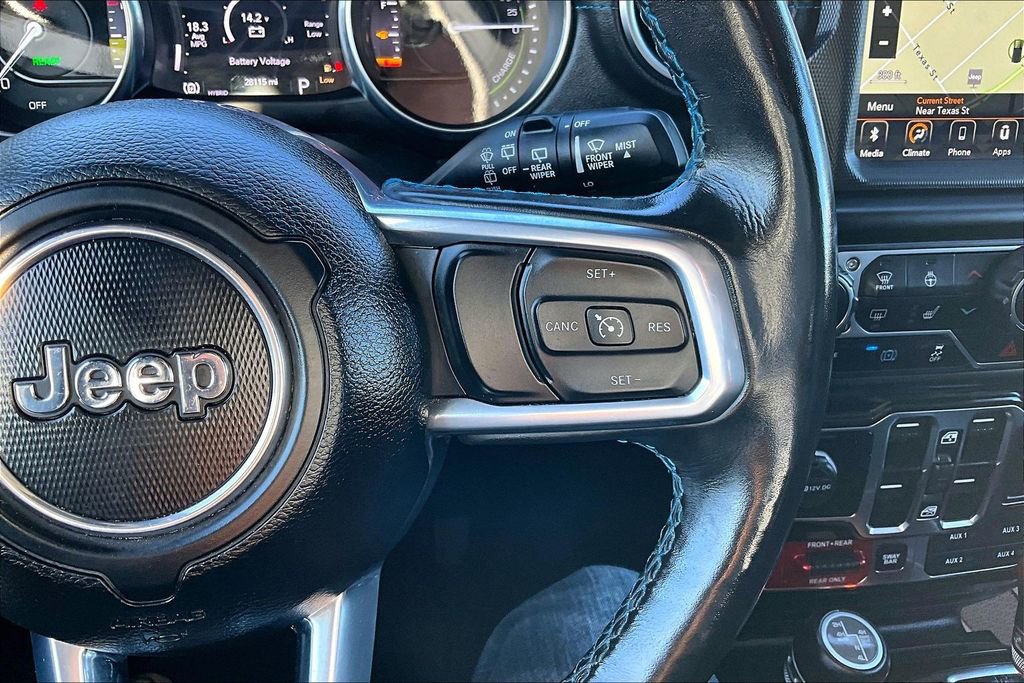 Used 2021 Jeep Wrangler Unlimited Rubicon 4xe w/ Steel Bumper Group image 7