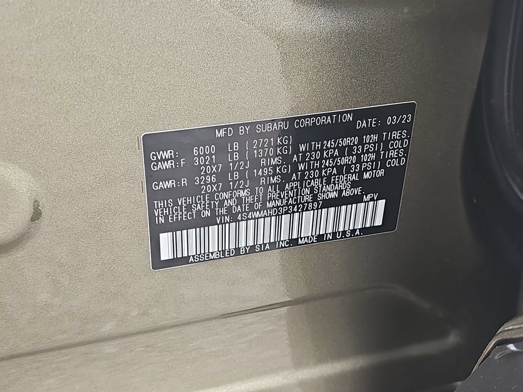 Used 2023 Subaru Ascent Onyx Edition AWD/4WD image 43