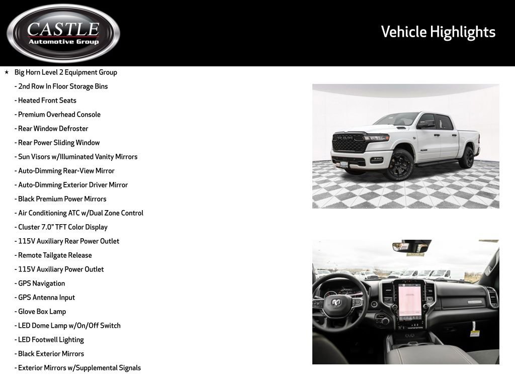 New 2026 RAM 1500 Big Horn image 3