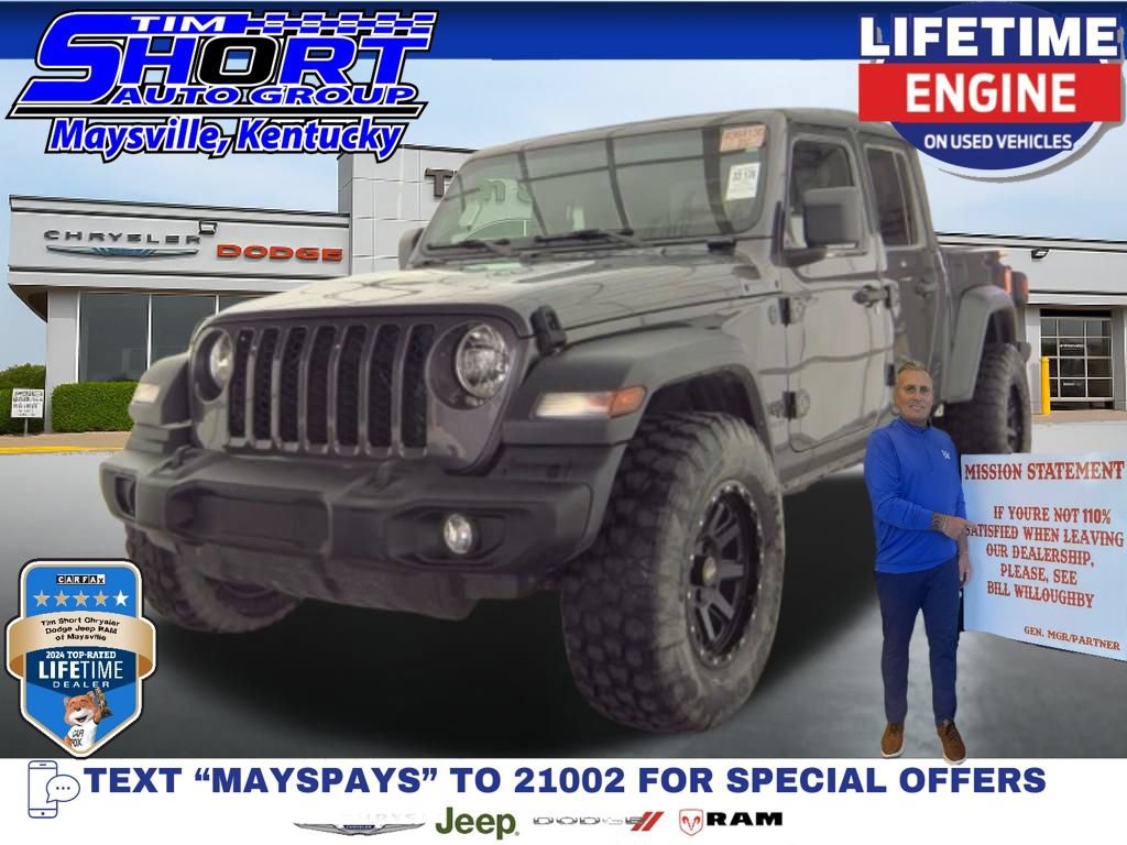 Used 2022 Jeep Gladiator Sport w/ Trailer Tow Package AWD/4WD image 1