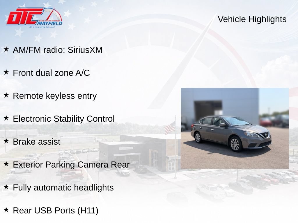 Used 2018 Nissan Sentra SV w/ Protection Package FWD image 6