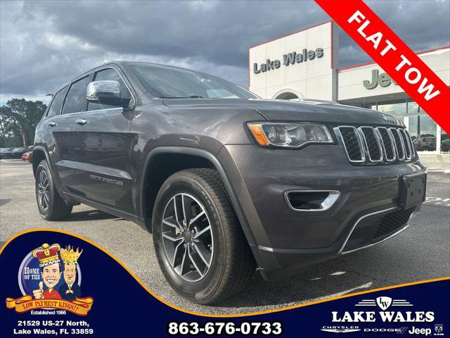 Certified 2019 Jeep Grand Cherokee Limited w/ Trailer Tow Group IV