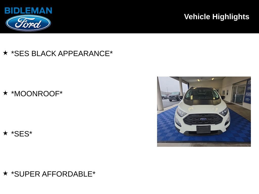 Used 2019 Ford EcoSport SES w/ SES Black Appearance Package image 10