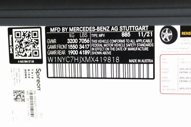 Used 2021 Mercedes-Benz G 63 AMG 4MATIC image 34