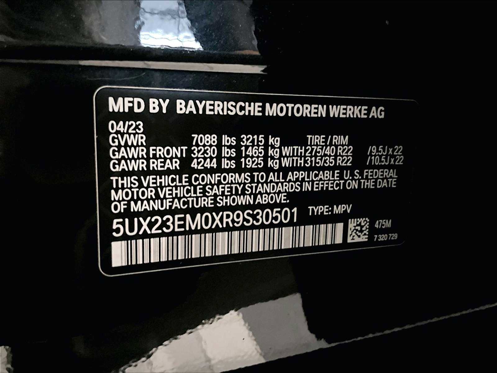 Used 2024 BMW X7 xDrive40i w/ M Sport Package image 36