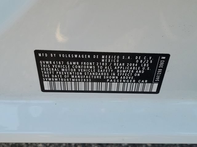 Certified 2026 Volkswagen Jetta Sport FWD image 27