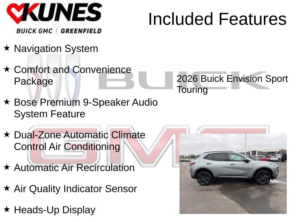 New 2026 Buick Envision Sport Touring image 3