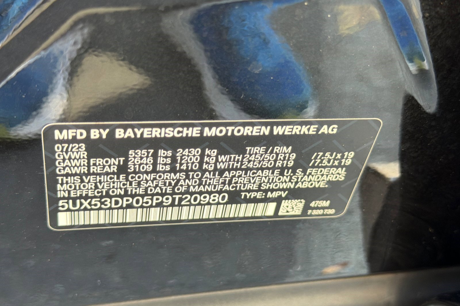 Certified 2023 BMW X3 xDrive30i w/ Convenience Package AWD/4WD image 39