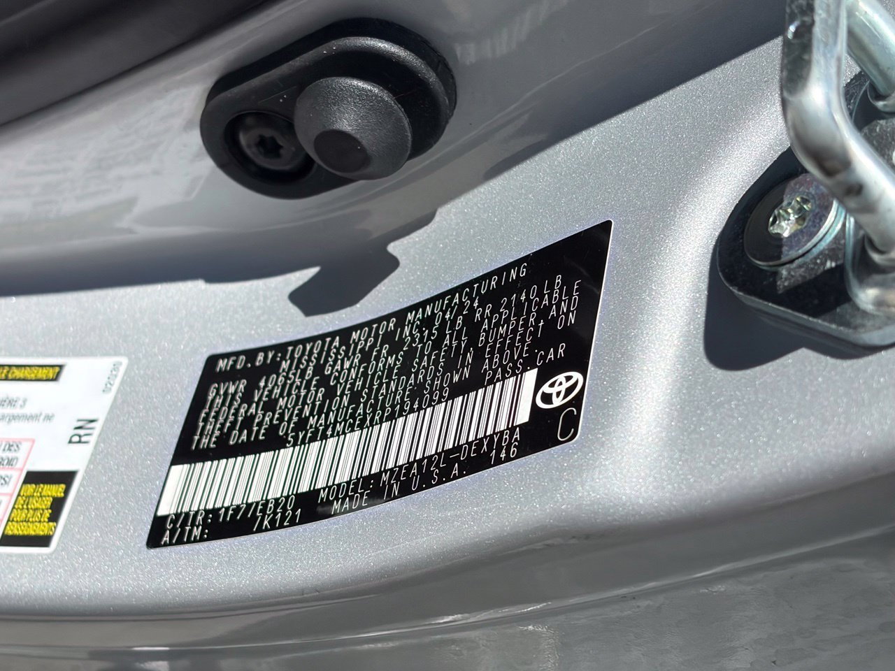 Used 2024 Toyota Corolla XSE FWD image 14